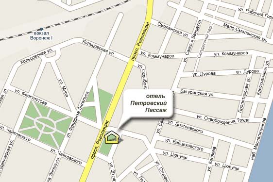 Гостиница Петровский Пассаж Воронеж-14