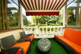 Гостиница Петровский Пассаж Воронеж ДЕЛЮКС С ОДНОЙ КРОВАТЬЮ (С БАЛКОНОМ)-14